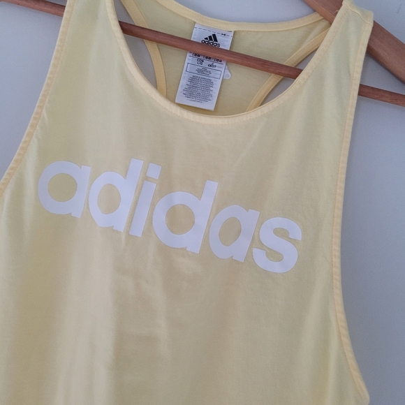 Adidas sleeveless racerback athletic tank top size large - Picture 4 of 5